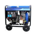 Excalibur Motor diesel de aire refrigerado por aire Generador de soldador diesel Genertor de soldadura diesel Portable Función de soldadura 220 50Hz/60Hz 25-30